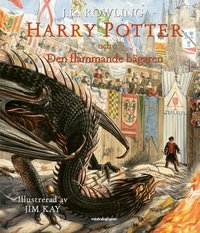Omslag för Harry Potter och den flammande bägaren