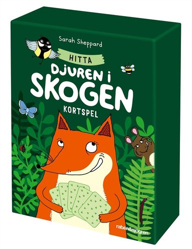 Hitta djuren i skogen - kortspel (kortspel)