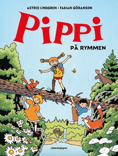 Pippi p rymmen (inbunden)