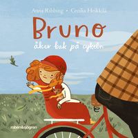Bruno åker bak på cykeln (kartonnage)