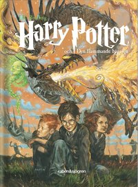Omslag för Harry Potter och den flammande bägaren