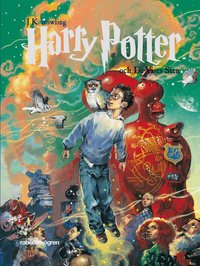 Omslag: Harry Potter och de vises sten