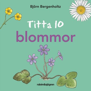 Titta 10 blommor (inbunden)