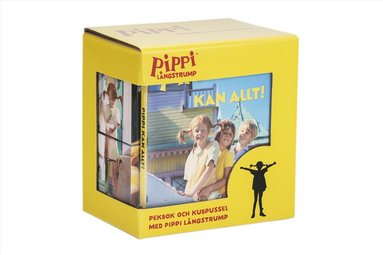 Pippi kan allt : pekbok och kubpussel (inbunden)