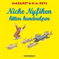 Nicke Nyfiken hittar hundvalpar (ljudbok)