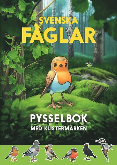 Svenska f�glar pysselbok : med klisterm�rken (inbunden)