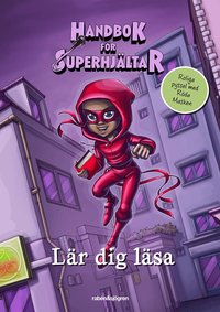 Omslag för Handbok för superhjältar lär dig läsa
