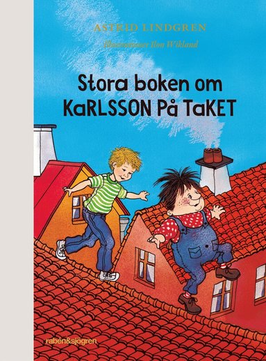 Stora boken om Karlsson p taket (inbunden)