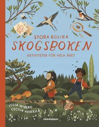 Omslag: Stora roliga skogsboken : aktiviteter för hela året