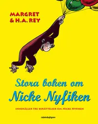 Omslag: Stora boken om Nicke Nyfiken