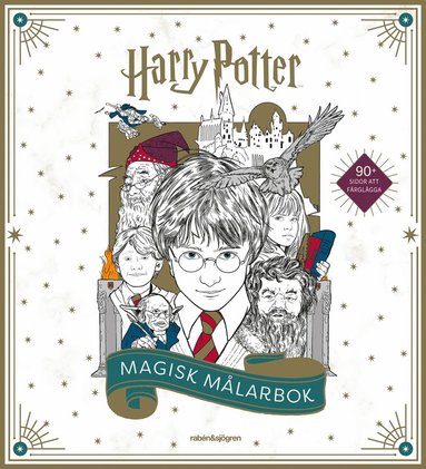 Harry Potter Magisk mlarbok (kartonnage)