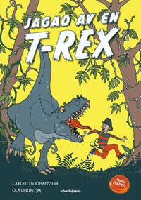 Omslag för Jagad av en T-Rex