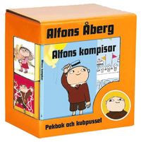 Alfons kompisar: pekbok och kubpussel (kartonnage)