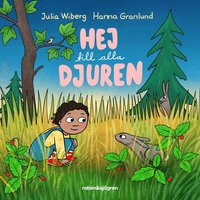 Omslag: Hej till alla djuren