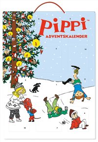 Adventskalender - Pippi och Emil (kartonnage)