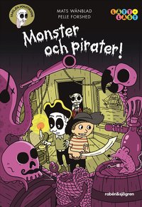 Omslag: Monster och pirater!