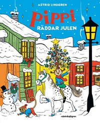 Omslag: Pippi räddar julen