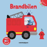 Omslag: Brandbilen. Peka - lyssna