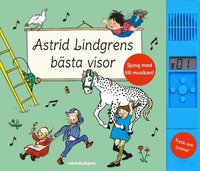 Omslag: Astrid Lindgrens bästa visor (med ljudmodul)