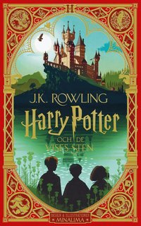 Omslag: Harry Potter och de vises sten (jubileumsutgåva av MinaLima)