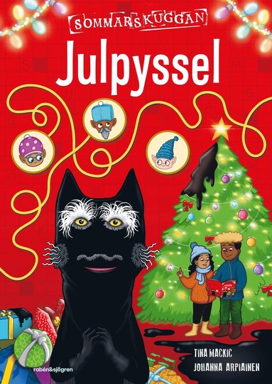 Sommarskuggan julpyssel (med klisterm�rken) (h�ftad)