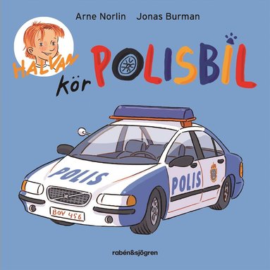 Halvan kör polisbil (inbunden)