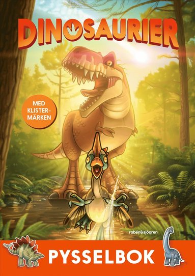 Dinosaurier pysselbok : med klisterm�rken (kartonnage)