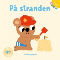 Omslag: Nyfikna öron - På stranden : Peka - Lyssna