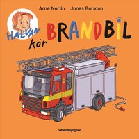 Omslag: Halvan kör brandbil