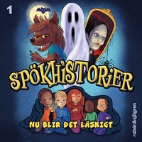 Omslag för Spökhistorier : nu blir det läskigt!