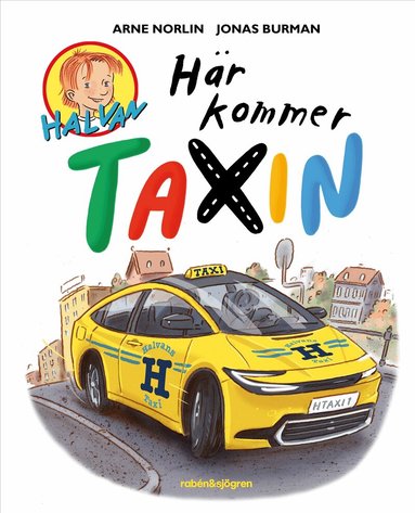 H�r kommer taxin (kartonnage)
