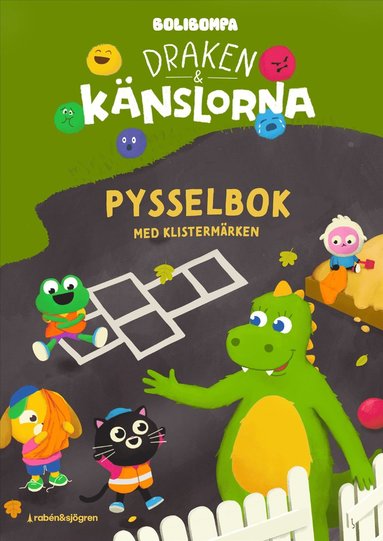 Draken och känslorna pysselbok : med klistermärken (kartonnage)