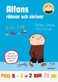 Omslag: Alfons räknar och skriver