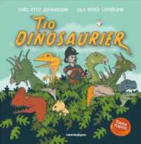 Omslag för Tio dinosaurier