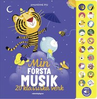 Omslag: Nyfikna öron - Min första musik : 20 klassiska verk