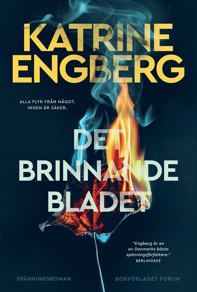 Det brinnande bladet (inbunden)