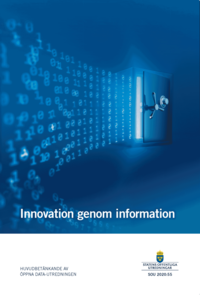 Innovation genom information. SOU 2020:55 : Betnkande frn ppna datautred (hftad)
