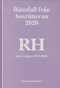 Rttsfall frn hovrtterna. rsbok 2020 (RH) (inbunden)