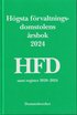 H�gsta f�rvaltningsdomstolens �rsbok 2024 HFD