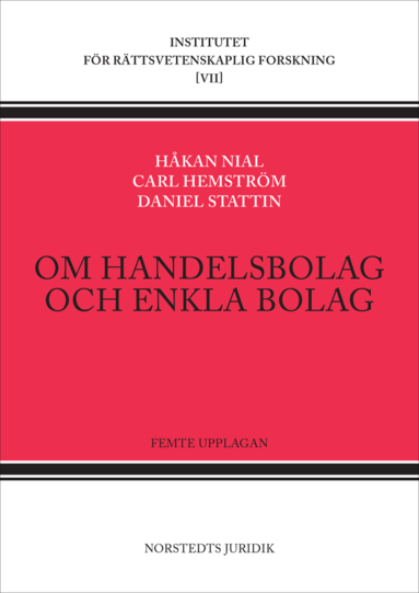Om handelsbolag och enkla bolag (hftad)