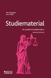 Studiematerial för Juridisk introduktionskurs (häftad)