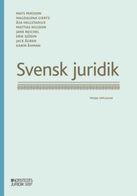 Svensk juridik (häftad)