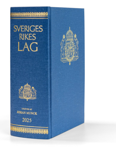 Sveriges Rikes Lag 2025 klotband (kartonnage)