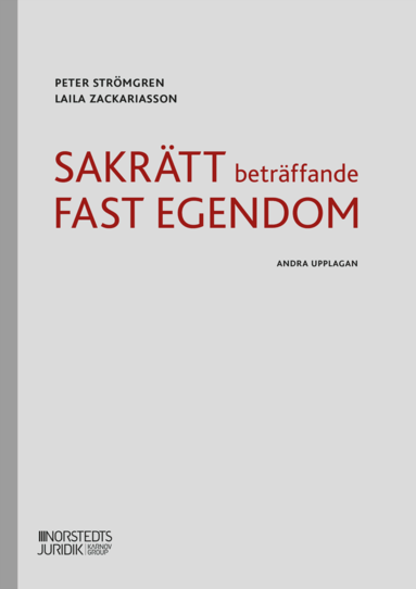Sakrtt betrffande fast egendom (inbunden)