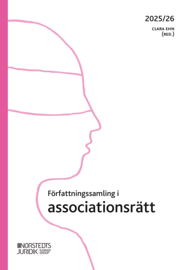 F�rfattningssamling i associationsr�tt : 2025/26 (h�ftad)