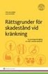 Rttsgrunder fr skadestnd vid krnkning : en praxisgenomgng av ml i svensk domstol
