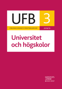 UFB 3 Universitet och hgskolor 2018/19 (hftad)