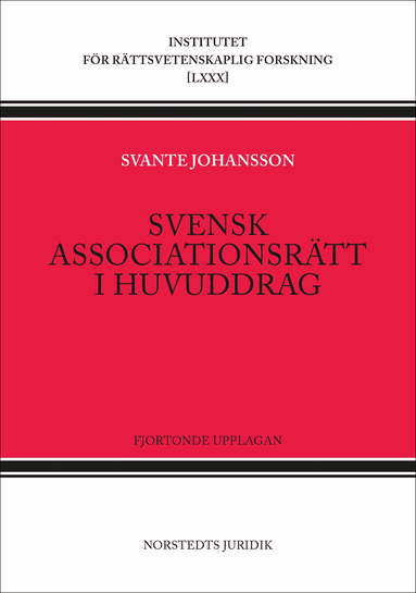 Svensk associationsr�tt i huvuddrag (h�ftad)