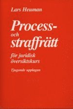 Process- och straffrätt för juridisk översiktskurs (häftad)