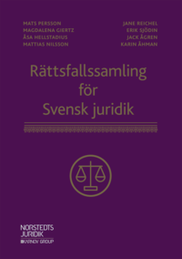 Rättsfallssamling för Svensk juridik (häftad)